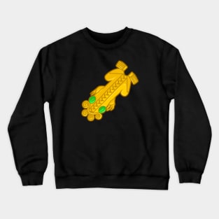 Colombian indigenous frog art Crewneck Sweatshirt